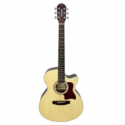 Violão Giannini GGC-Plus CEQ NS Aço Eletroacustico Grand Concert Cutaway NS - 25846