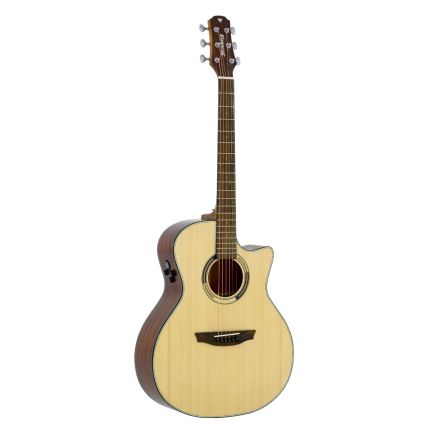 Violão Eletrico Strinberg Diamond DA2SC Natural Artístico
