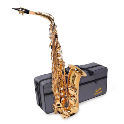 Sax Alto Dominante Eb Dourado 16460