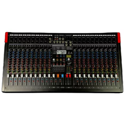 Mixer K-audio Mp20.4 - 20 Canais, 4 Auxiliares
