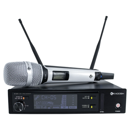 Microfone Kadosh K 1201M Branco Sem Fio 31263