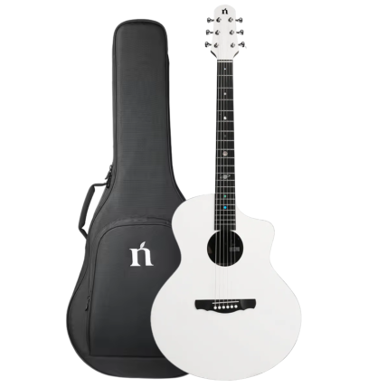 Violão Eletrico Natasha Mercury 41 +NS2Pickup Branco