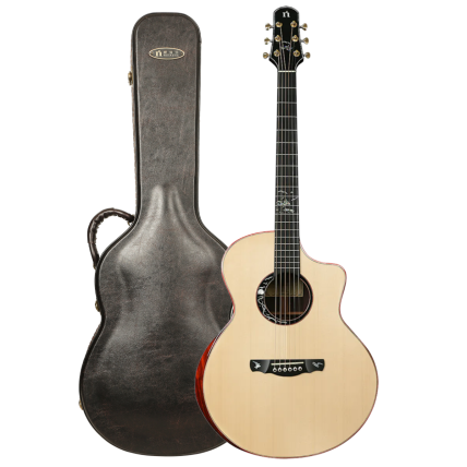 Violão Eletrico Natasha JC45 +A2G Pickup Natural