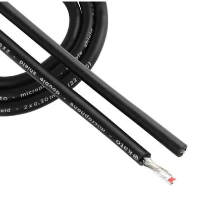 Fio KATO Mic Double Shield 2X30MM PR (VENDIDO POR METRO)
