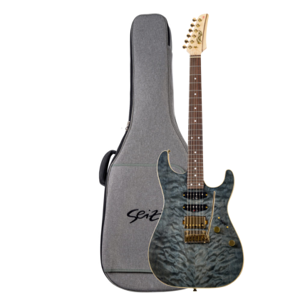 Guitarra Seizi Katana Hashira RW Black Onyx Gold 10360736