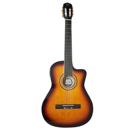 Violão Myth Acustico Nylon Cutway MT39NC Sunburst