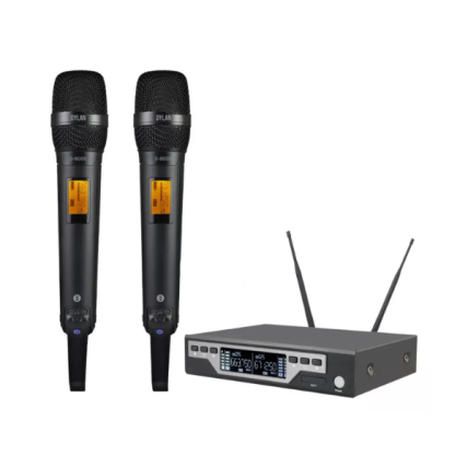 Microfone Dylan D-8000S Sistema Sem/Fio UHF 100 - 194009