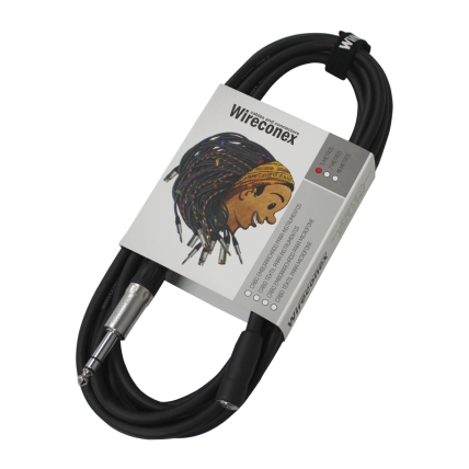 Cabo WIRECONEX Extensão P/Fone de Ouvido P10 TRS x P2 3,5mm Fêmea 10M PHC10