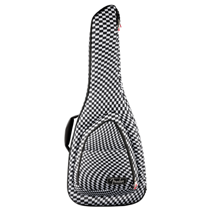 Capa FENDER FE620 Electric Guitarra Gig Bag / WAVY CHECKERBOARD 0991512488