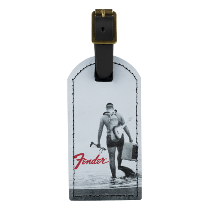 Etiqueta Fender bagagem vintage mergulhador 9106101002