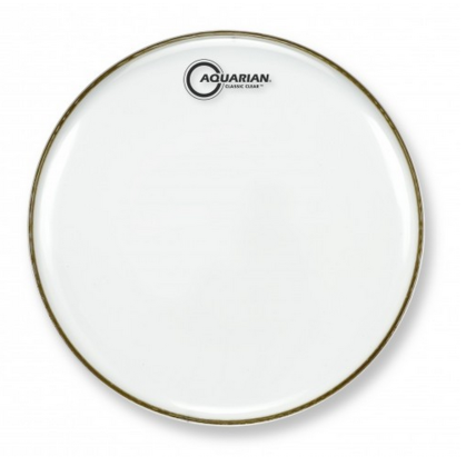 Pele Aquarian Classic Clear Snare 12" CCSN12 Resposta de Caixa