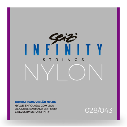 Encordoamento Seizi Violão Infinity Nylon 028-043