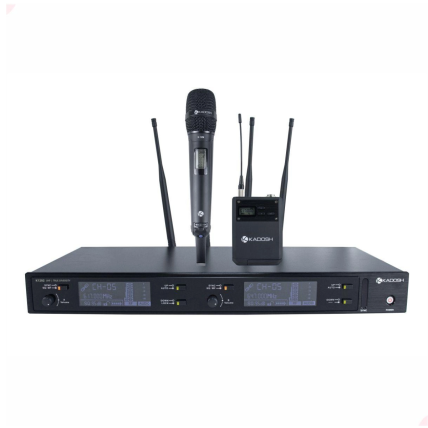 Microfone Kadosh Sem Fio K1202C