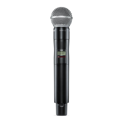 Microfone Shure Axient Bastão AD2/SM58 - G55