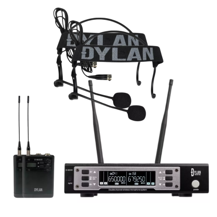 Microfone Dylan D-9006S Sem/Fio