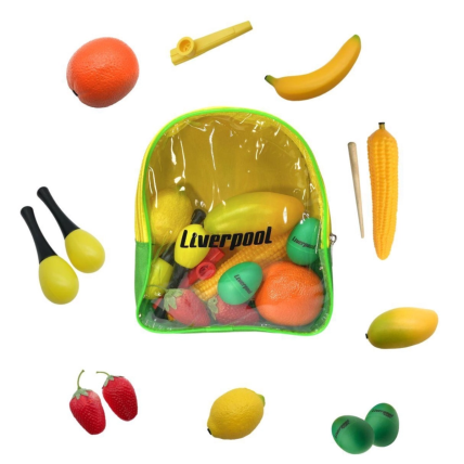 Kit Bandinha Liverpool Musical Infantil Frutas