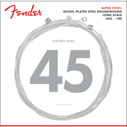 Cordas Fender Baixo Super 7250ML (4 Cordas) 0737250405