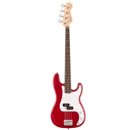 Contra Baixo Fender Squier Debut Precision Bass LRL WPG 0379700554 Dakota Red