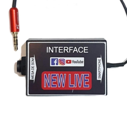 Interface Newlive Adaptador De Audio 22