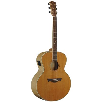Violão Eletrico Tagima Florens Fs-650 Nt Eq Eletro Acustico Jumbo - Natural