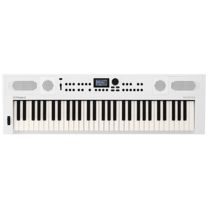 Teclado Roland GO Keys 5 Branco com 61 Teclas