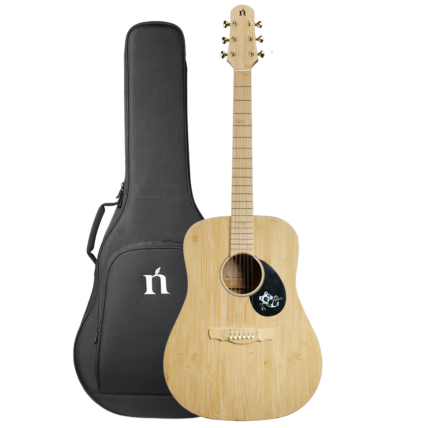 Violão Natasha Eletroacustico D Bamboo +NS2 Pickup