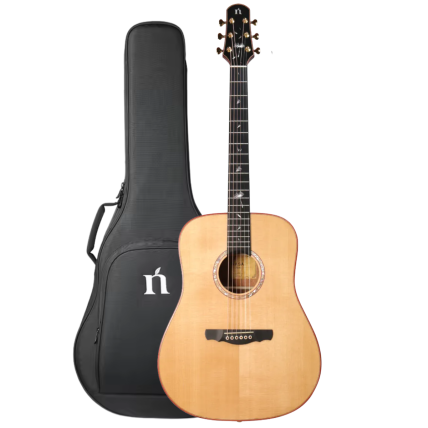 Violão Natasha Eletroacustico D4 +A1G Pickup Natural