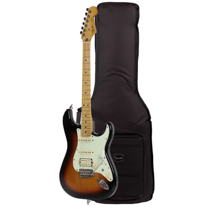 Guitarra Fender Player Plus Stratocaster® HSS Mn 0147322300 3-Color Sunburst " Semi-Novo "
