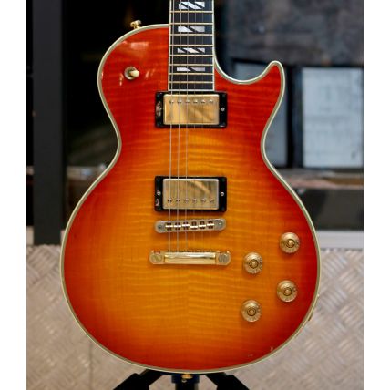 Guitarra Gibson Les Paul Supreme Custom Trans Amber Flamed Maple (Semi-Nova)