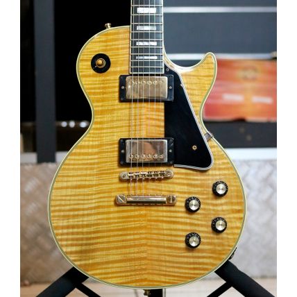 Guitarra Gibson les Paul Custom Shop 68 Reissuefigured Maple Top Antique Natural " Semi-Novo "