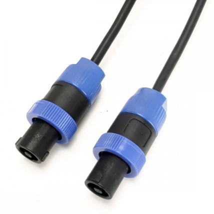 Cabo MXT Speakon Macho + Speakon Macho O.D.6.35mm Preto 10M 8156