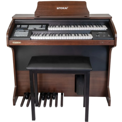 Orgao Tokai YX2 Like Eletronico Wengue (Marrom)