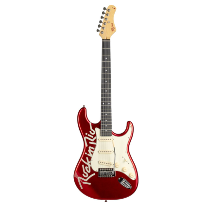 Guitarra Tagima Strato 3S DF Rock In Rio II Candy Apple