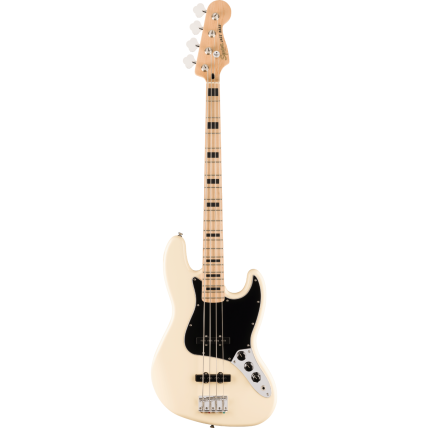 Contra Baixo Fender Squier Affinity Active Jazz Bass Maple Fingerboard Bk Pickg Owh 0378703505