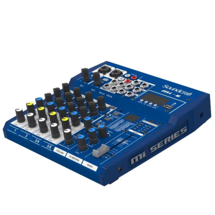 Mixer Soundcraft MI-6 Analogico Com 6 Canais 28920105