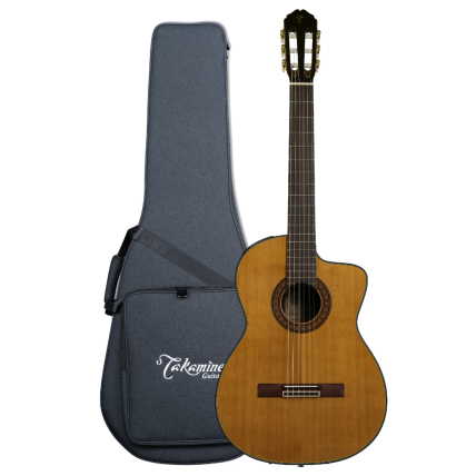 Violao Eletrico Takamine EC132SC & CT4BII Com Semi-Case "Japonês"