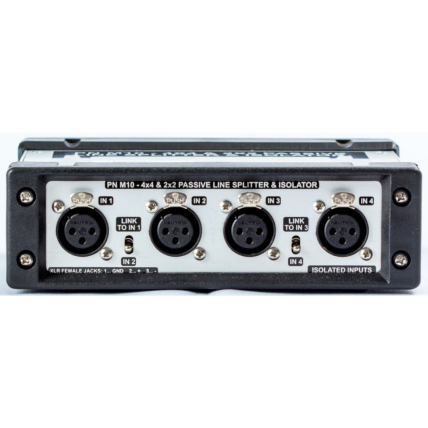 Isolador De Audio Eam Pn M10 X - 4X4 E 2X2 Passive Line Splitter