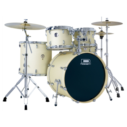 Bateria D one Rocket DR20 White Satin Sparkel