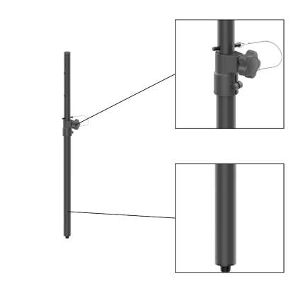 Suporte CX Som Hayonik Para Caixas De Som M20 84563