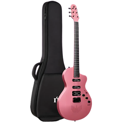 Guitarra Natasha Nébula Smart App Peach Pink