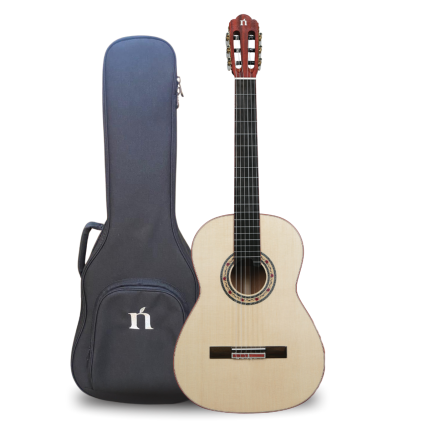 Violão Natasha N7S +A1G Natural Eletroacústico