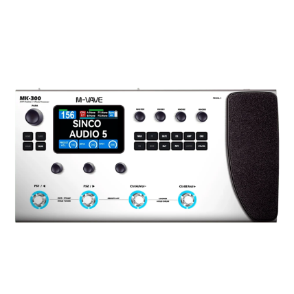 Pedaleira M-Vave Multi Efeitos MK300