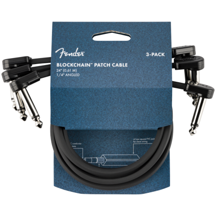 Cabo Fender Blockchain 24" Patch Angled 0990825012