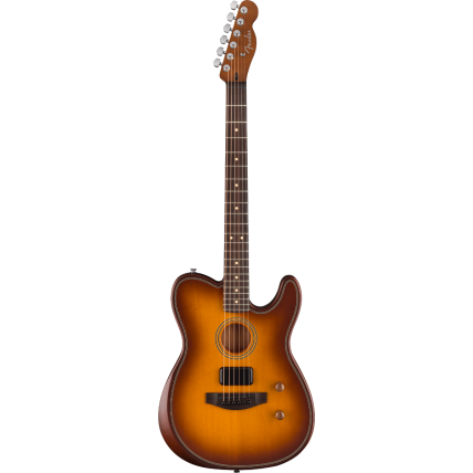Violão Fender Acoustasonic Standard Telecaster 0973113542 Honey Burst